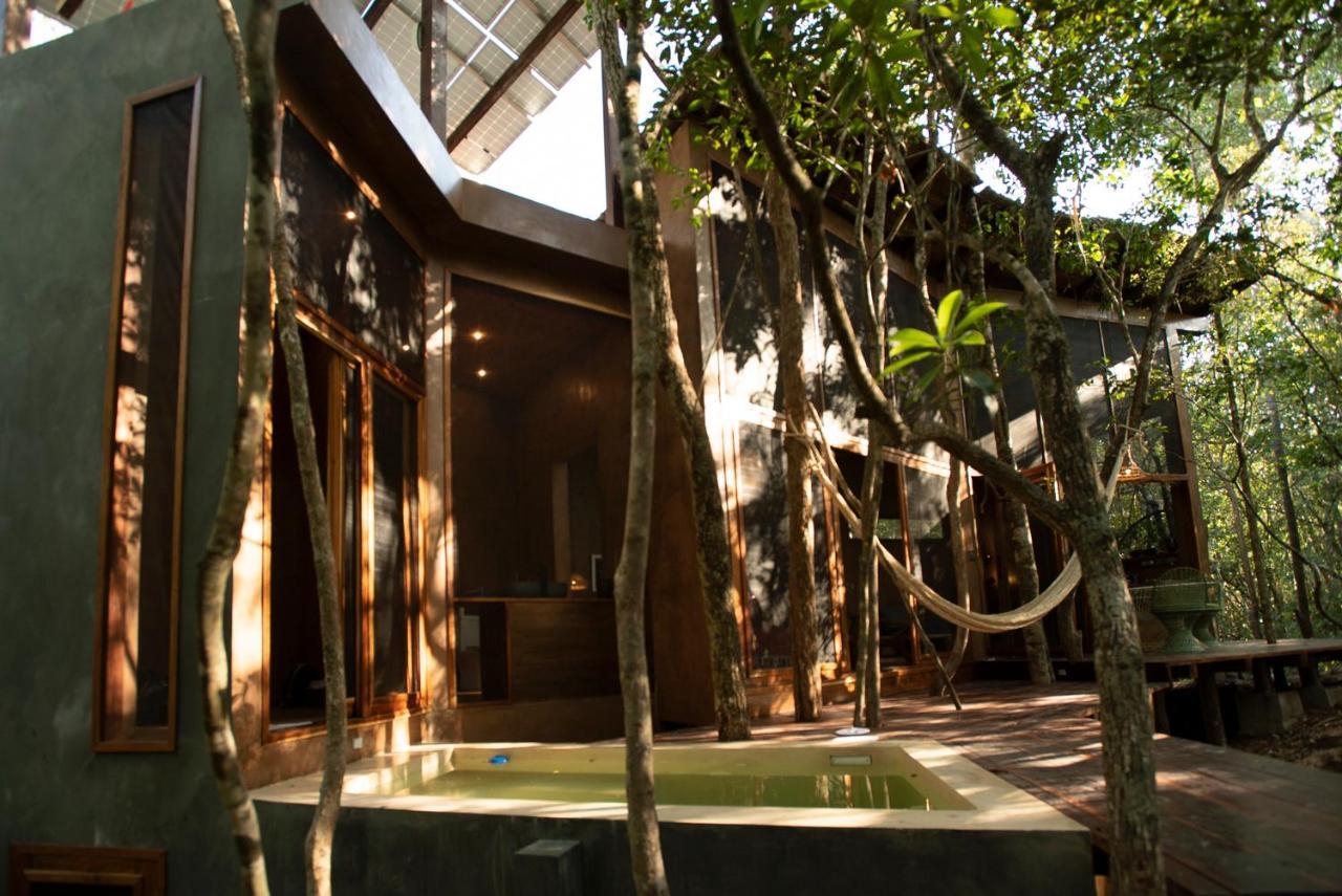 טולום Ojo De Arbol, Boutique Cabin In The Real Jungle מראה חיצוני תמונה