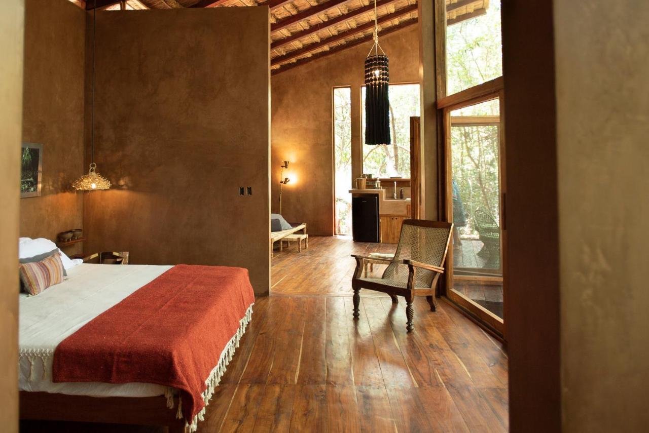 טולום Ojo De Arbol, Boutique Cabin In The Real Jungle מראה חיצוני תמונה
