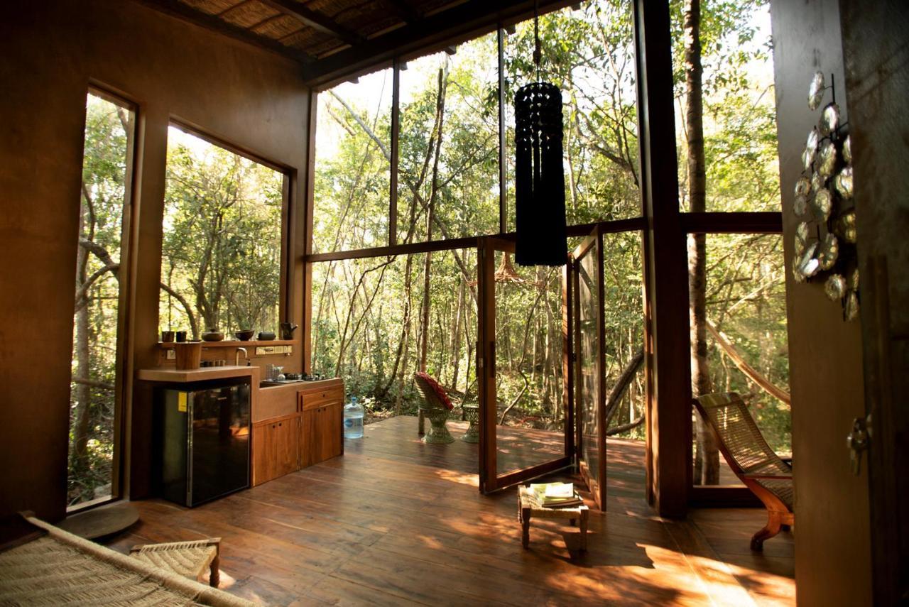 טולום Ojo De Arbol, Boutique Cabin In The Real Jungle מראה חיצוני תמונה