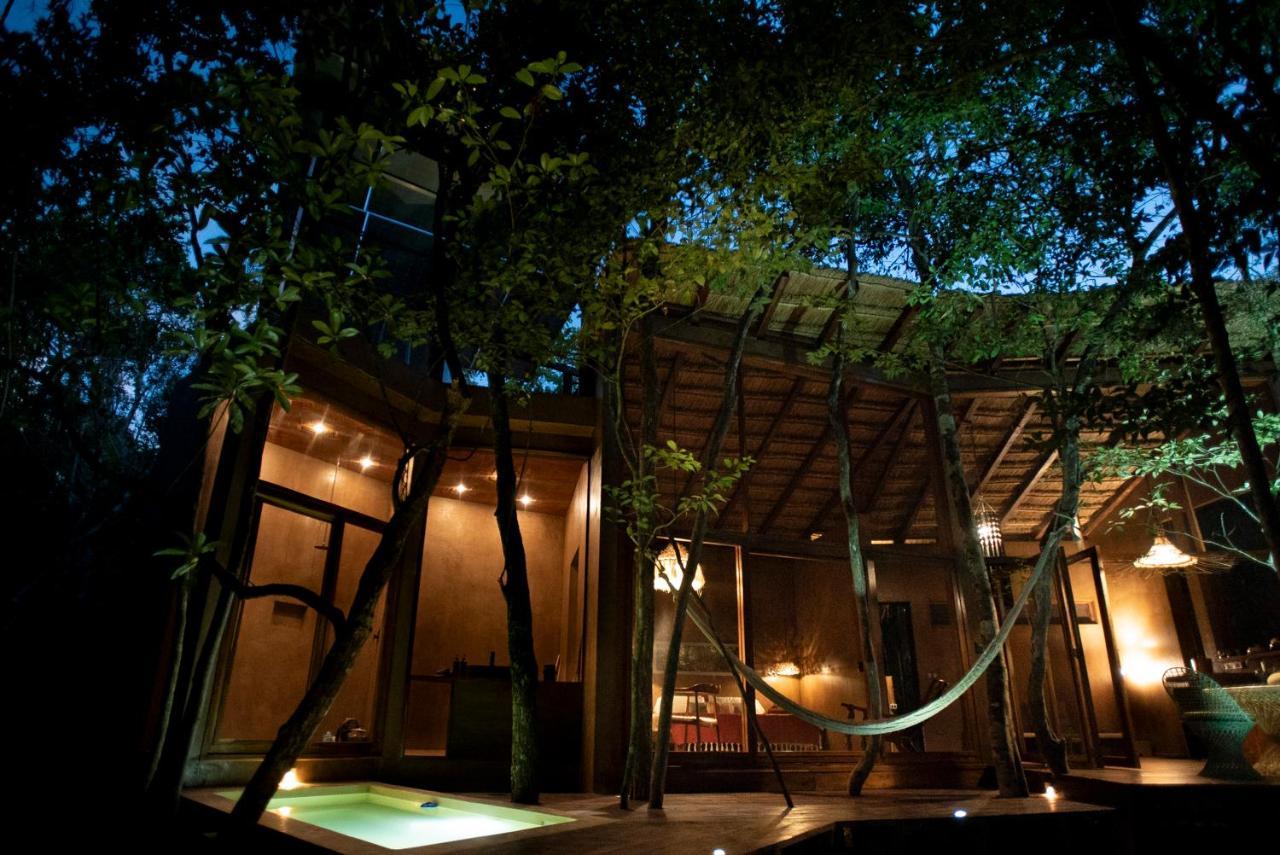 טולום Ojo De Arbol, Boutique Cabin In The Real Jungle מראה חיצוני תמונה
