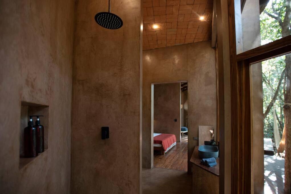 טולום Ojo De Arbol, Boutique Cabin In The Real Jungle מראה חיצוני תמונה