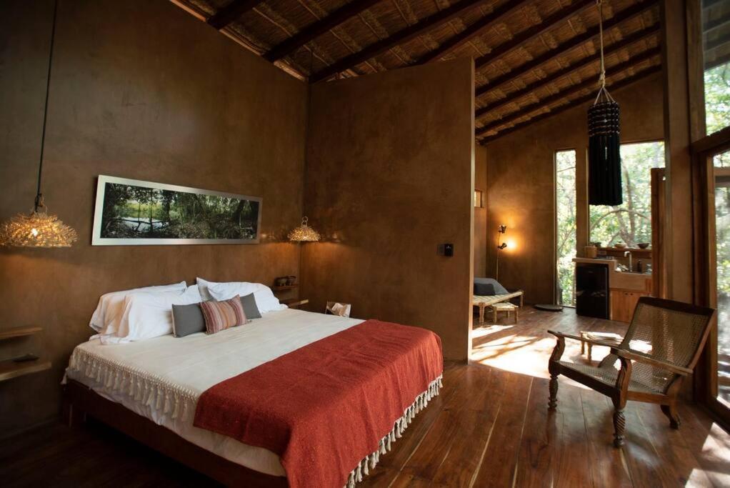 טולום Ojo De Arbol, Boutique Cabin In The Real Jungle מראה חיצוני תמונה