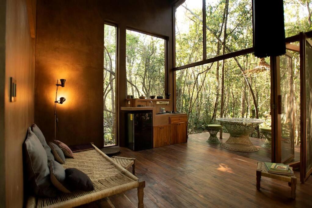 טולום Ojo De Arbol, Boutique Cabin In The Real Jungle מראה חיצוני תמונה